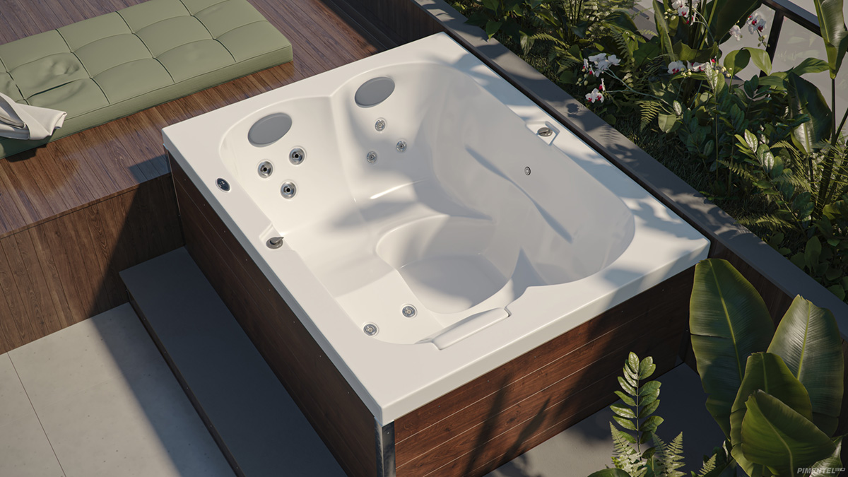 minipiscinas jacuzzi arredobagno